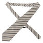 Elegant Black and White Polka Dot Silk Tie