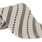 Elegant Black and White Polka Dot Silk Tie