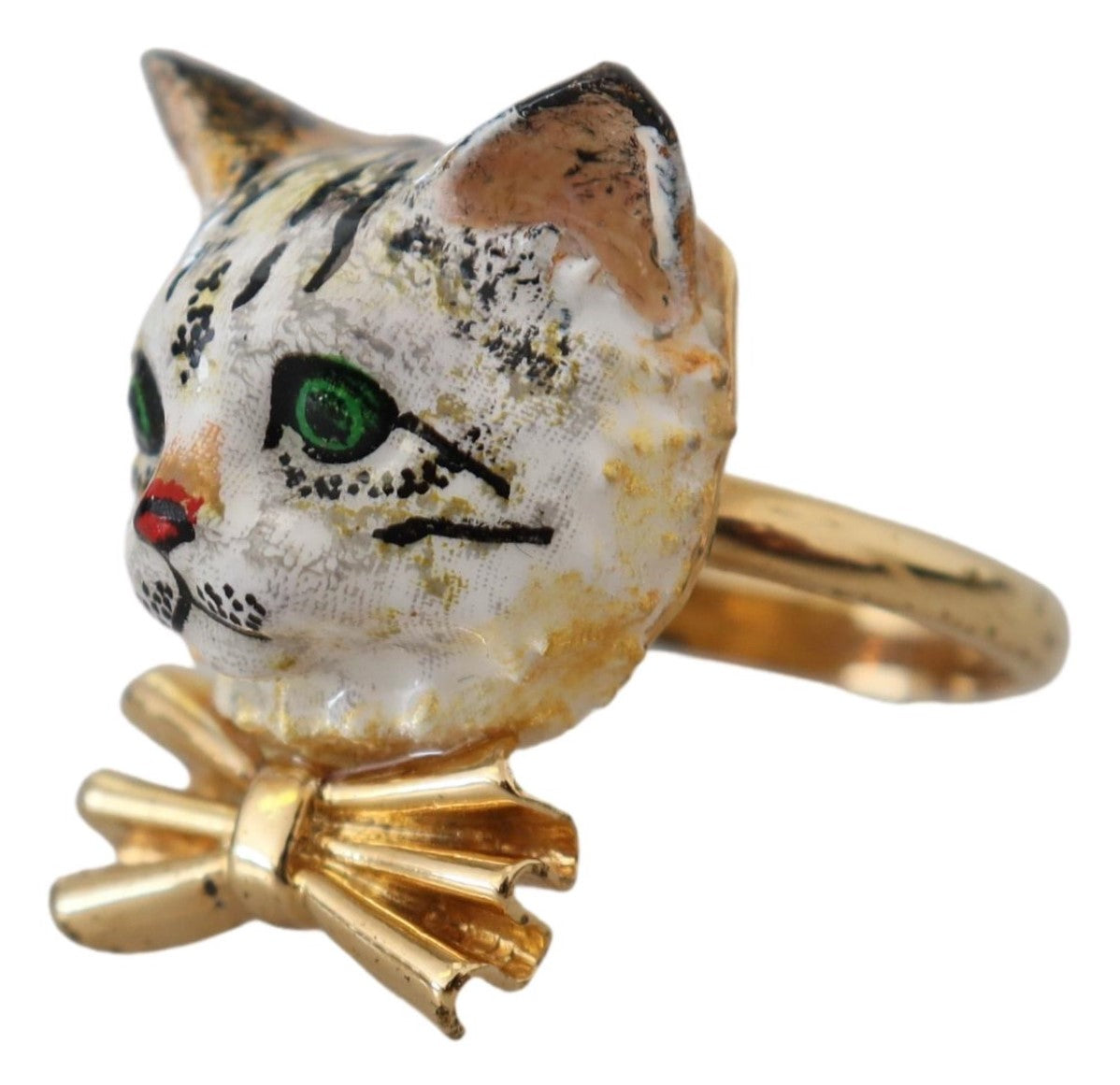 Enchanting Feline Resin Ring