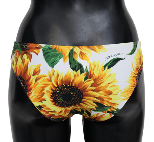 Sunny Floral Bikini Bottom Delight