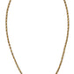 Elegant Gold Crystal Statement Necklace
