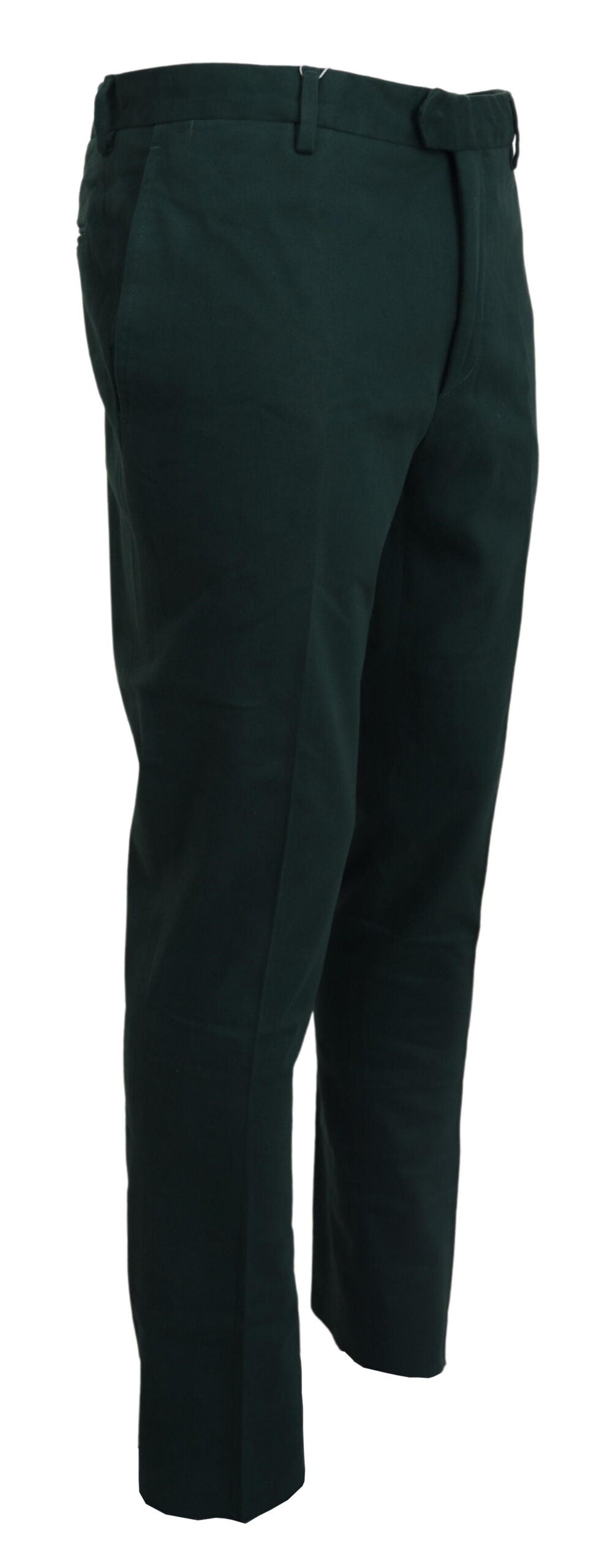 Elegant Dark Green Chino Trousers