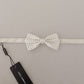 Polka Dot Silk Bow Tie