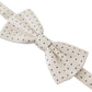 Polka Dot Silk Bow Tie
