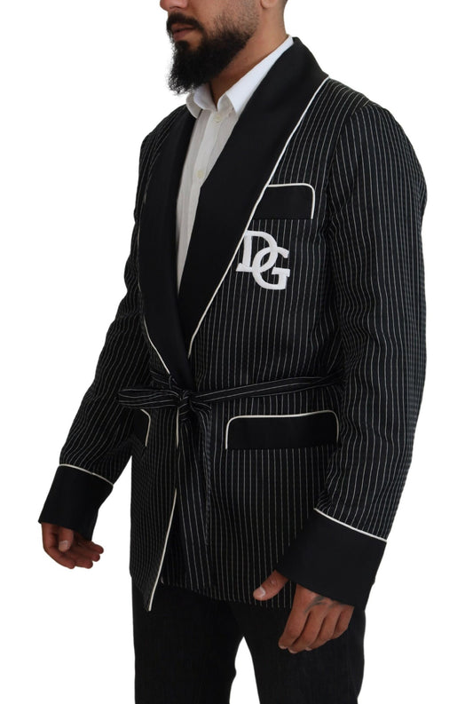 Elegant Silk-Lined Robe Jacket