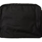 Elegant Gray & Black Reporter Messenger Bag