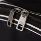Elegant Monochrome Crown Print Backpack