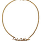 Golden Elegance Sterling Silver Necklace