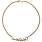 Golden Elegance Sterling Silver Necklace