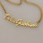Golden Elegance Sterling Silver Necklace