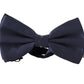 Elegant Sapphire Silk Bow Tie