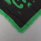 Elegant Green Square Scarf