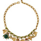 Elegant Multicolor Crystal Statement Necklace