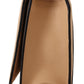 Elegant Nude Leather Crossbody Bag