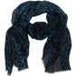 Elegant Leopard Silk Scarf