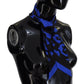 Elegant Silk Bandeau Scarf with Logo Print