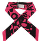 Elegant Silk Bandeau Scarf in Pink