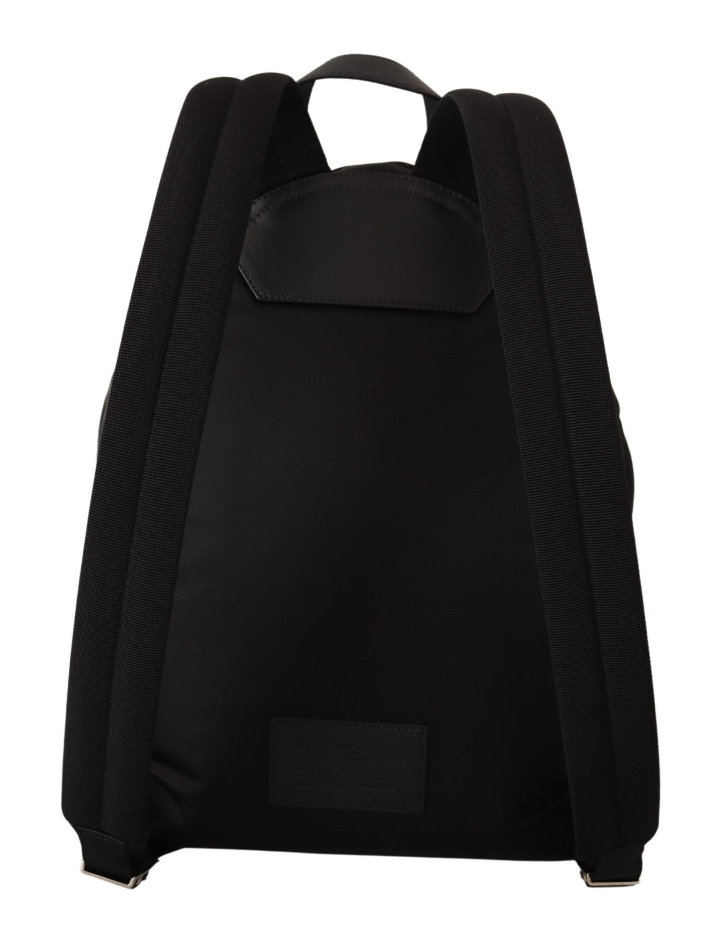 Black Nylon Urban Backpack