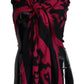 Elegant Pink Cashmere Blend Square Scarf