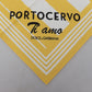 Elegant Yellow Cotton Square Scarf