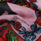 Multicolor Modal-Cashmere Fringed Scarf