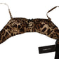 Silk Leopard Print Bra - Luxe Comfort Meets Style