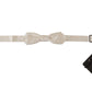 Elegant Silk White Bow Tie