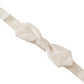Elegant Silk White Bow Tie