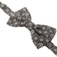 Elegant Silk Black Bow Tie