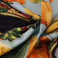 Elegant Multicolor Silk Square Scarf