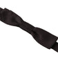 Black Silk Elegant Bow Tie