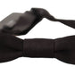 Black Silk Elegant Bow Tie