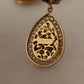 Baroque Sicilian Dangle Clip-on Earrings