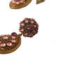 Baroque Sicilian Dangle Clip-on Earrings