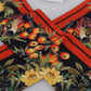 Chic Floral Silk Bandeau Scarf