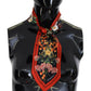 Chic Floral Silk Bandeau Scarf