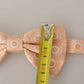 Elegant Silk Orange Bow Tie
