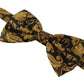 Elegant Silk Charcoal Bow Tie
