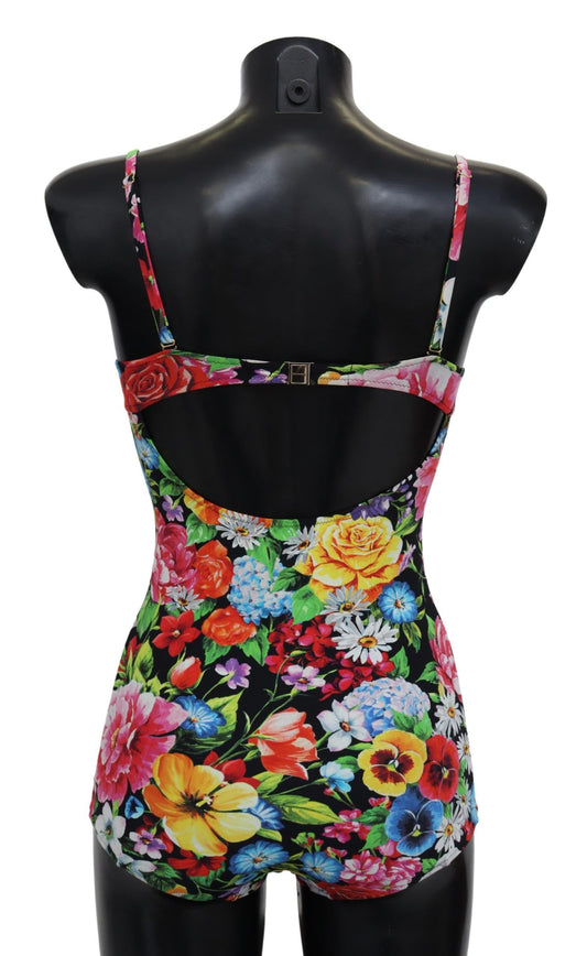 Floral Elegance One-Piece Swimsuit