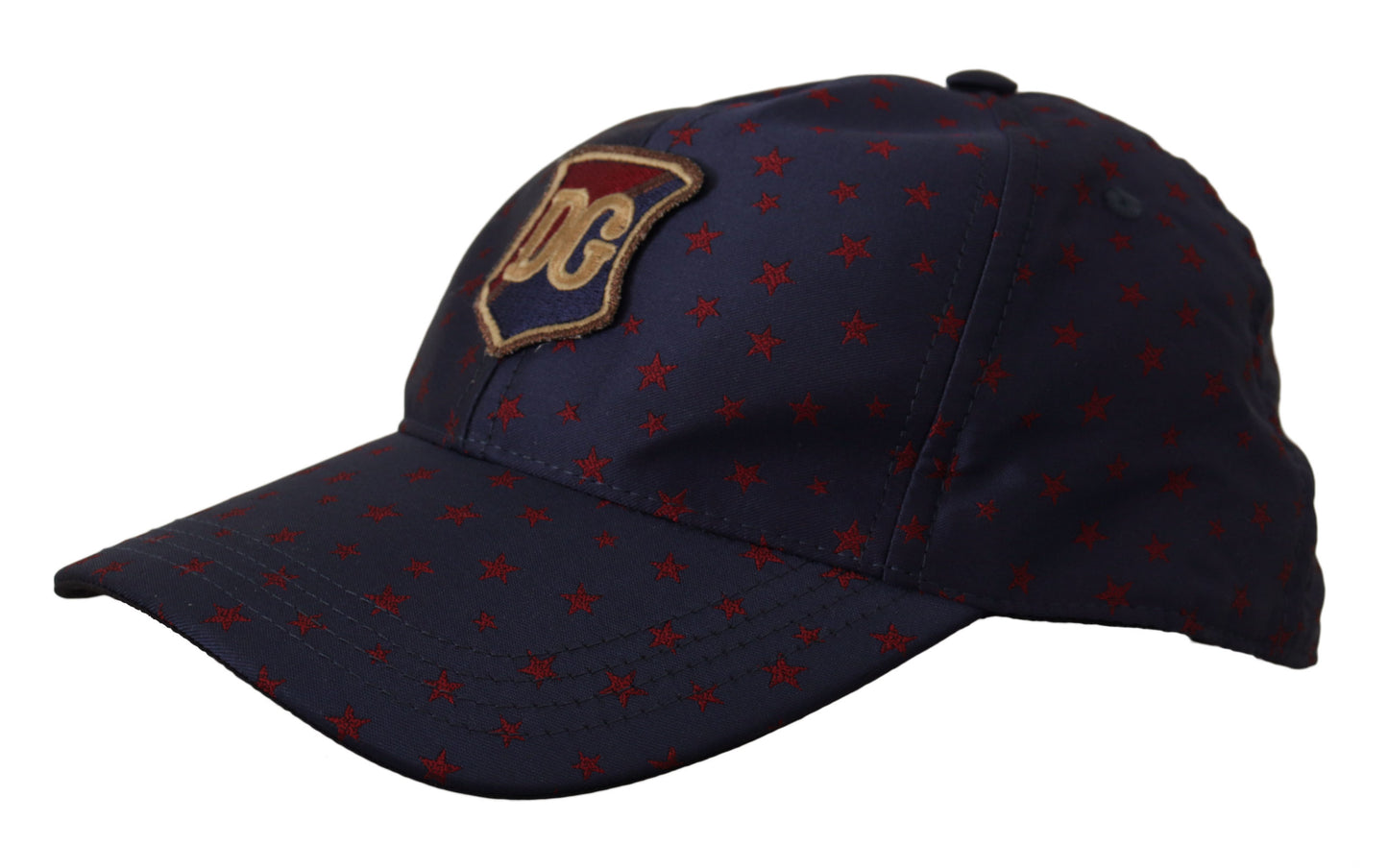 Chic Blue & Red Baseball Hat