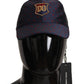 Chic Blue & Red Baseball Hat
