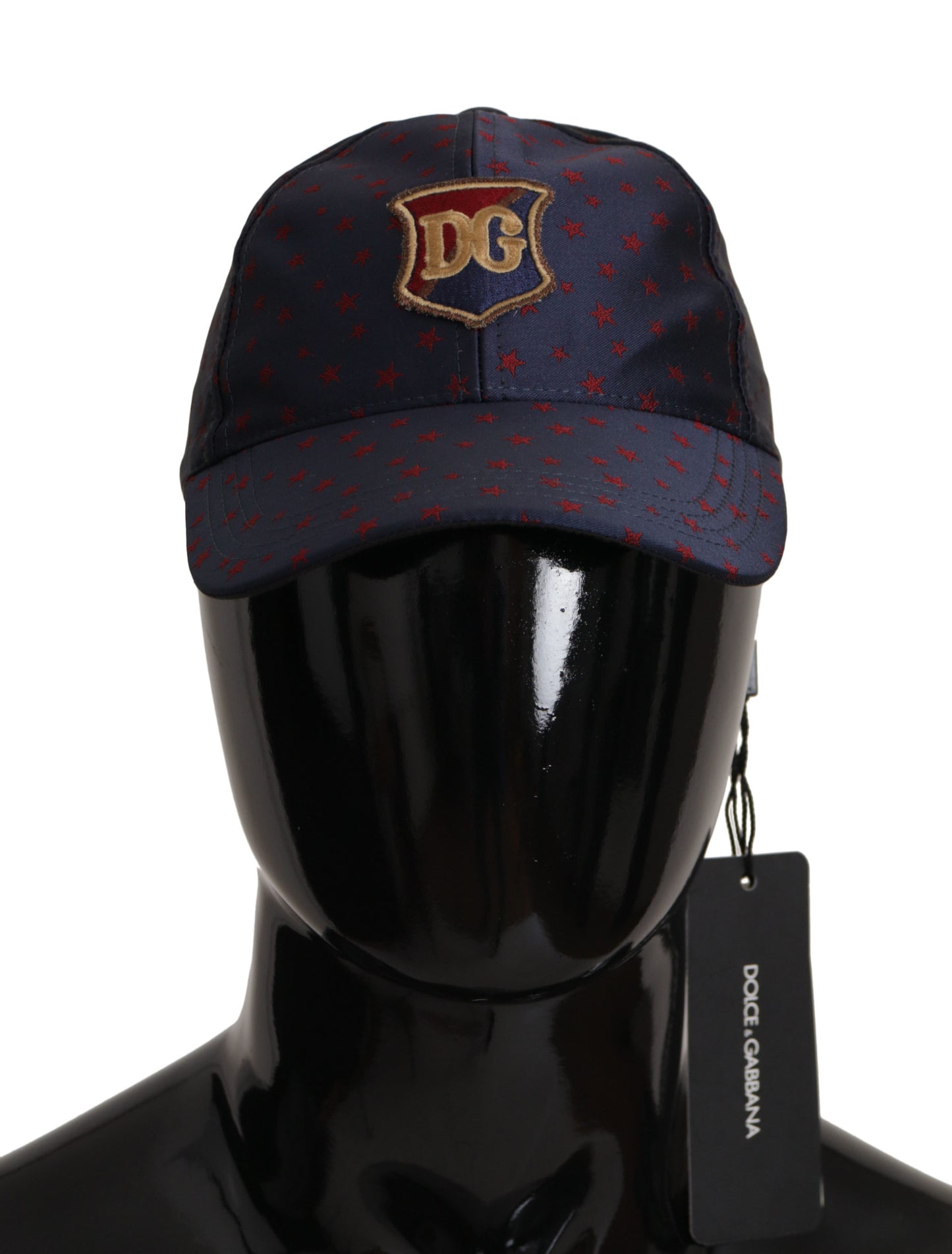 Chic Blue & Red Baseball Hat