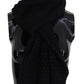 Elegant Black Designer Scarf Wrap