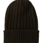 Elegant Dark Green Wool Beanie