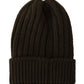 Elegant Dark Green Wool Beanie