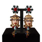 Chic Pupi Doll Dangling Clip-On Earrings