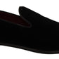 Elegant Black Leather Loafers
