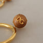 Elegance Dangling Hoop Clip-on Earrings