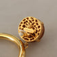 Elegance Dangling Hoop Clip-on Earrings
