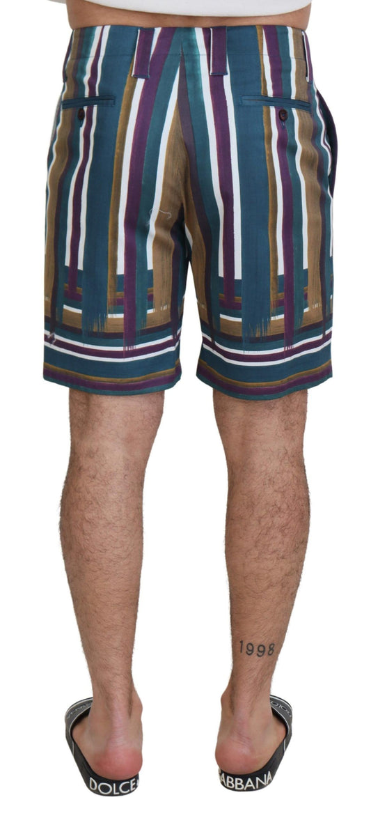 Chic Multicolor Chino Shorts - Regular Fit
